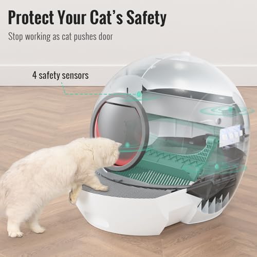 60L Automatic Self Cleaning Cat Litter Box T932