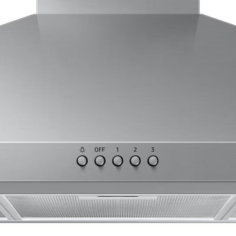 36 in. Stainless Steel Wall Mount Range Hood with LED Lighting J207011