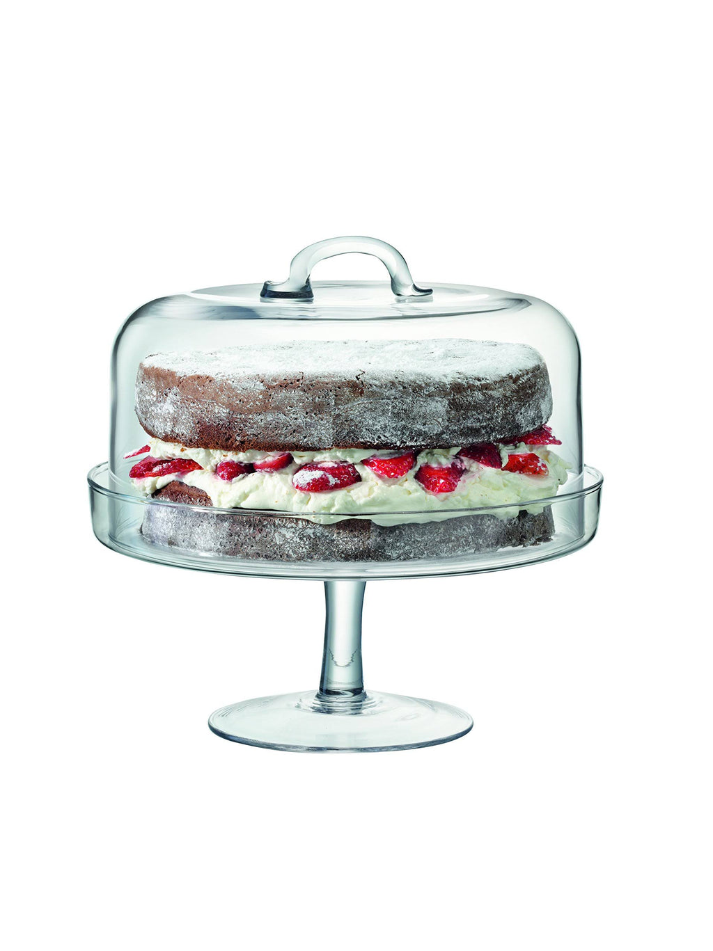 Clear Cakestand & Dome B61643