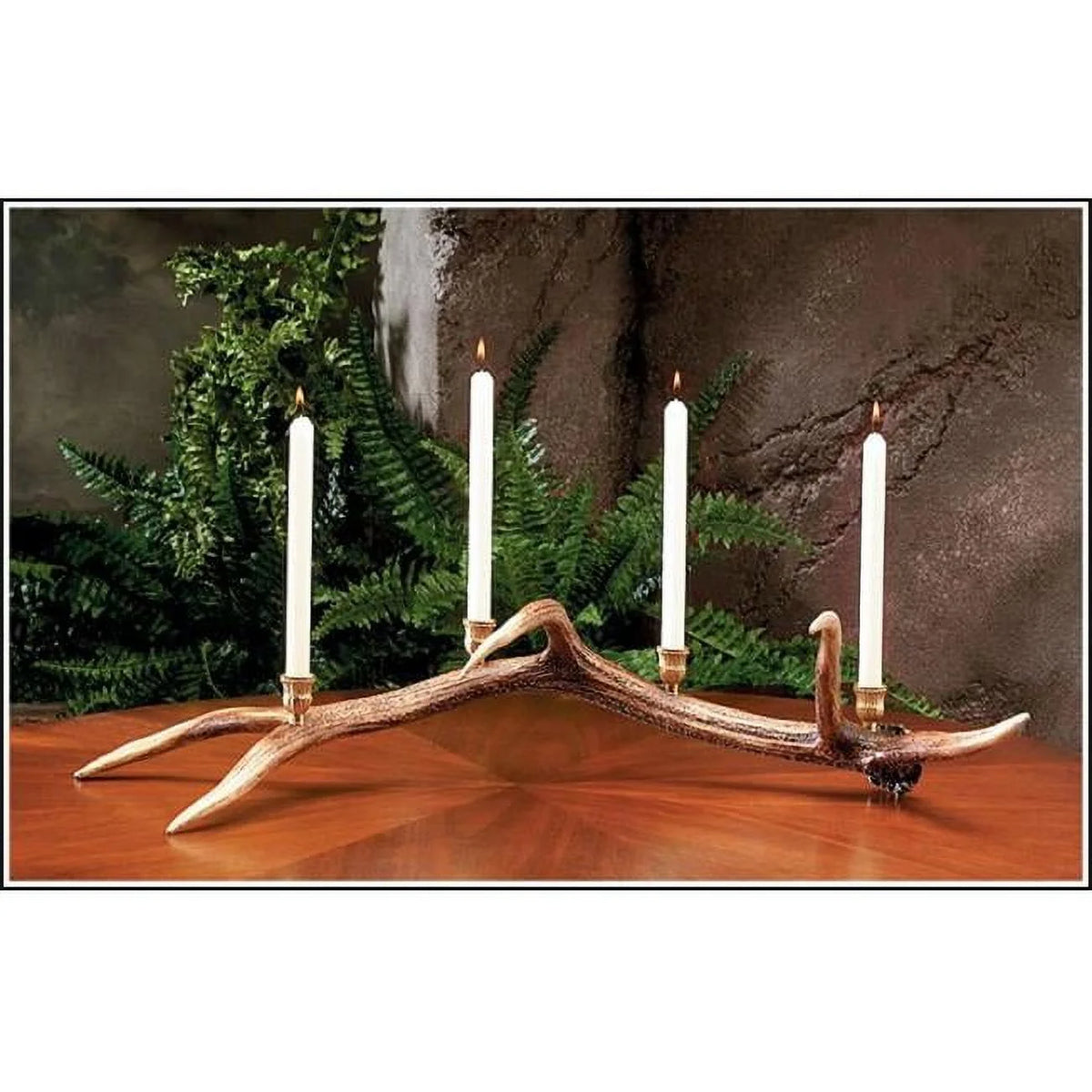 14 x 31 x 8 in. Elk Antler Candelabra F254628