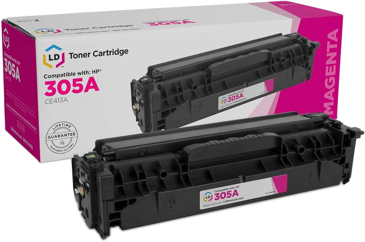 4-Pack Toner Cartridge Replacements for HP 305A D818