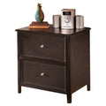 Almost Black Lateral File Cabinet F559099