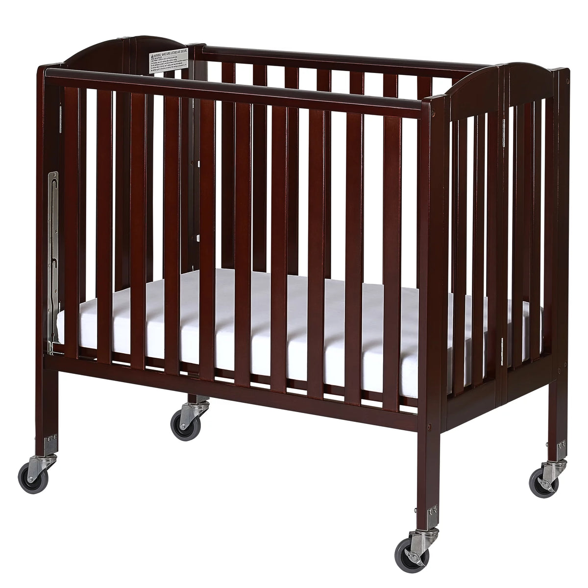 Espresso 3-in-1 Folding Portable Mini Crib L782318