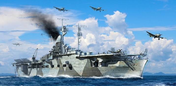 German DKM Graf Zeppelin Aircraft Carrier W82896