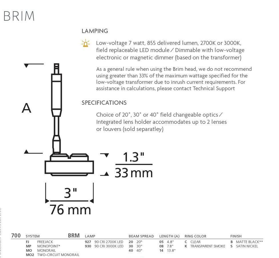 Brim Head Light H681