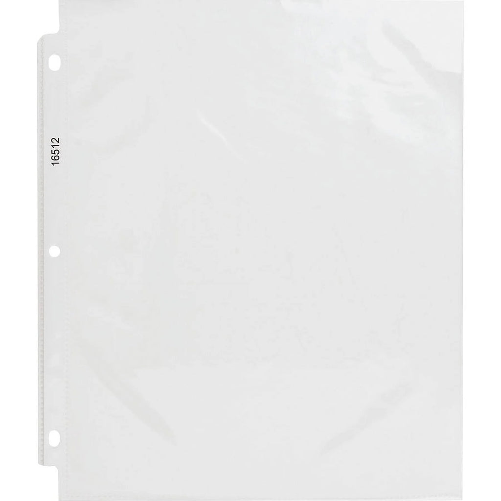 Top-loading Poly Sheet Protectors for Letter 8 1/2" X 11" Sheet, 3 X Holes, Clear, Polypropylene, 500 / Carton T56479