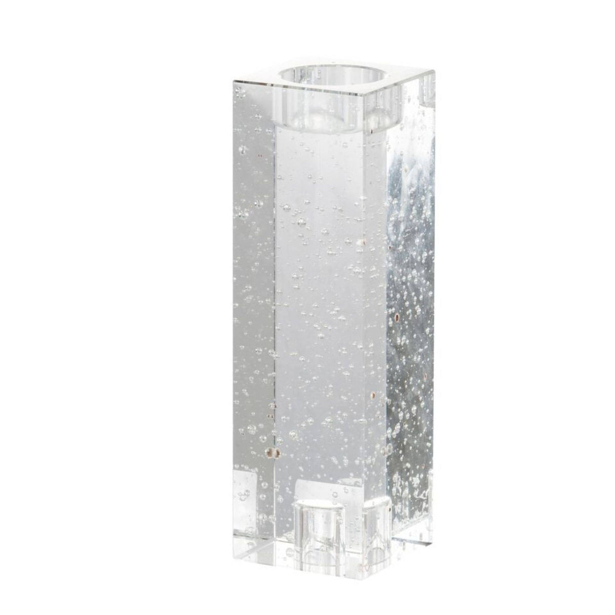 Clear Candle Holder A1973