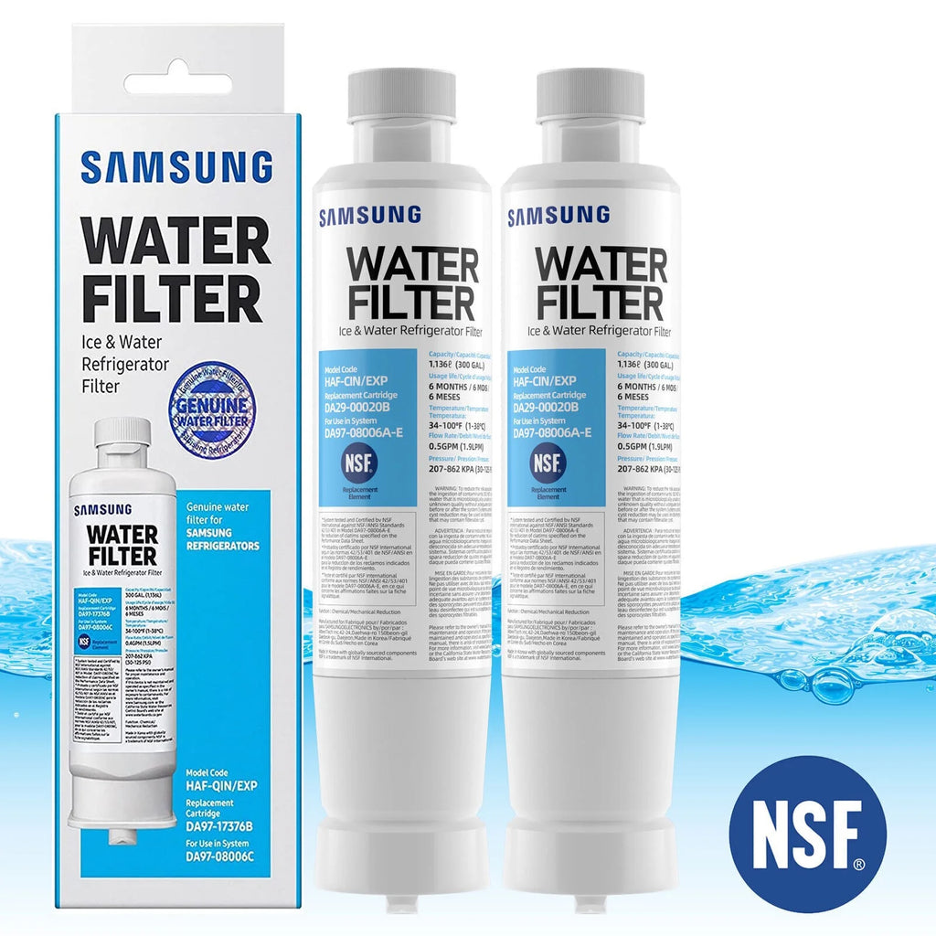 2 Pack Refrigerator Water Filter F304199