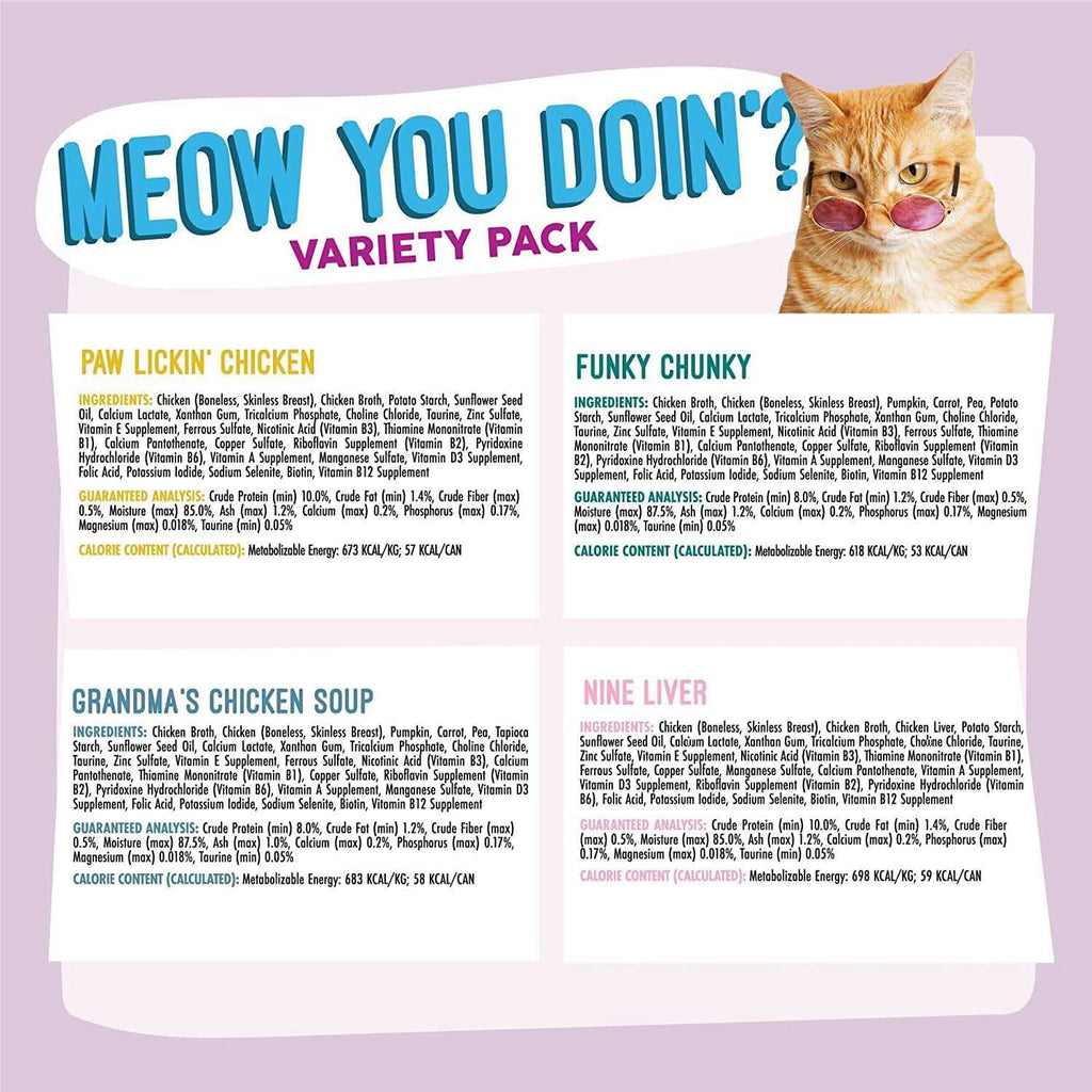 Variety Pack Canned Cat Food M90154