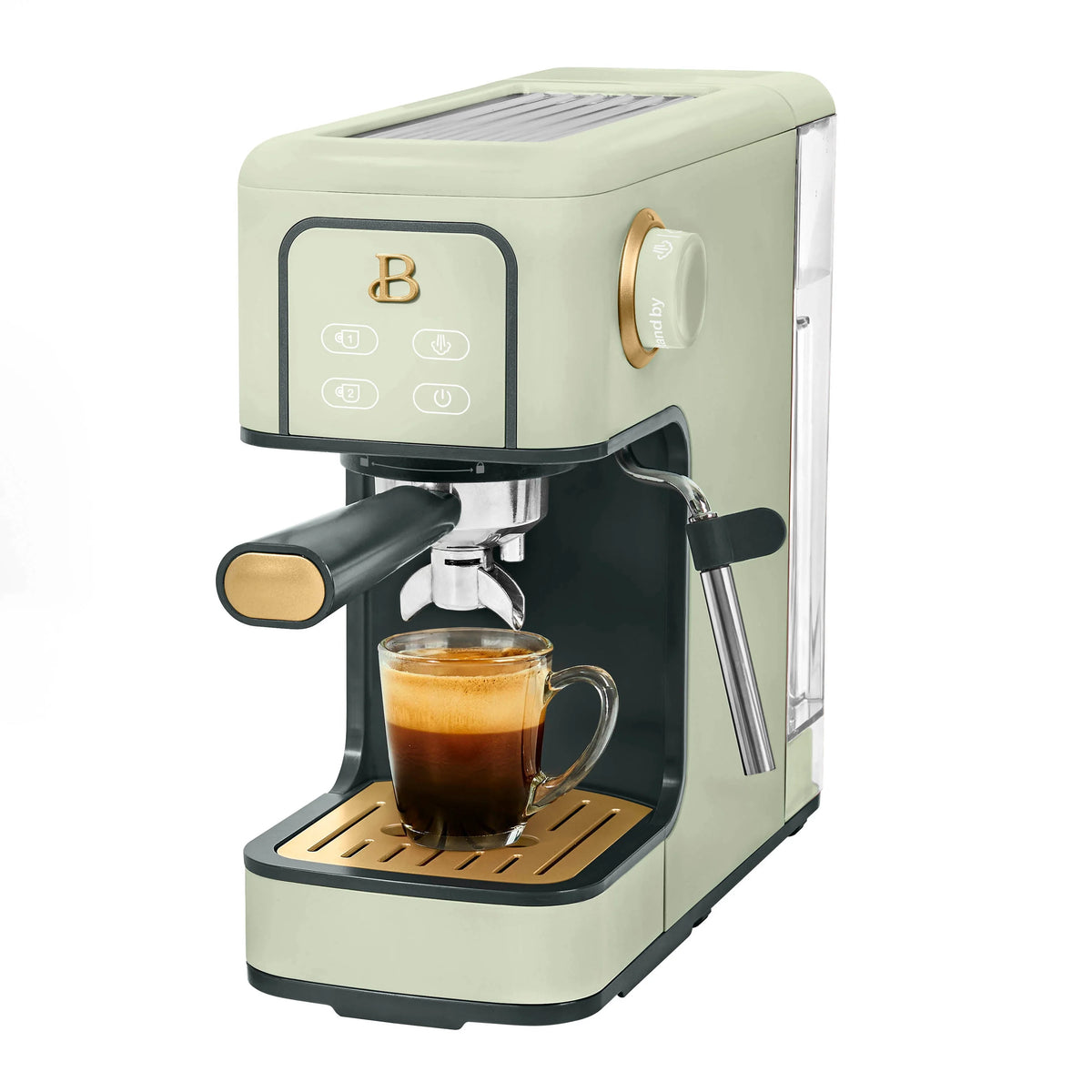 Slim Espresso Maker with 20-Bar Pressure C918714