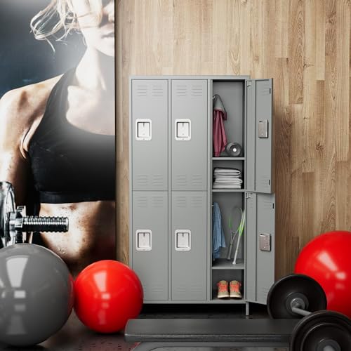 5 Door 72 inch Steel Storage Locker X792928