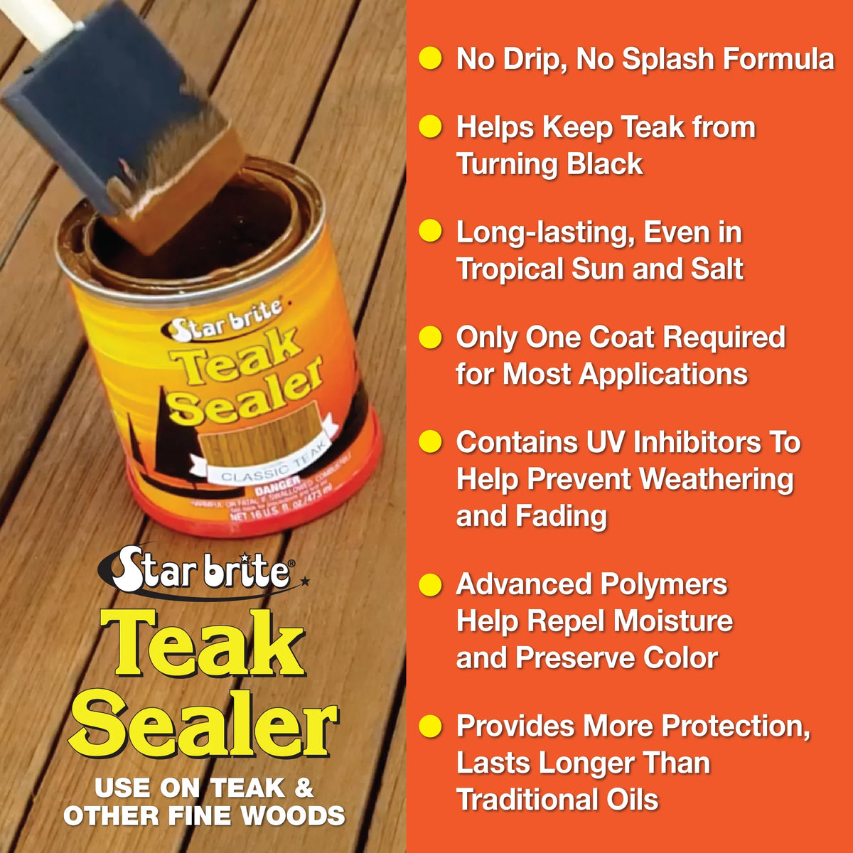 32 OZ Teak Sealer F89254