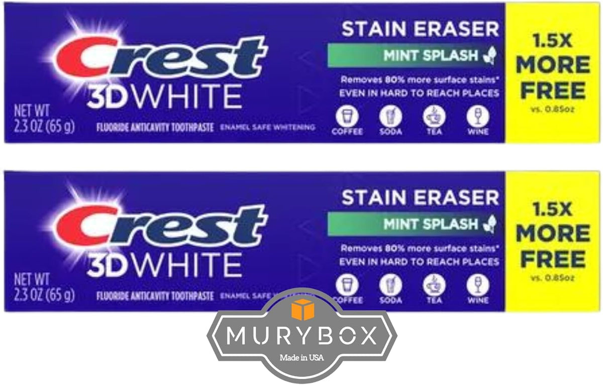 2.3 oz Fluoride Anticavity Toothpaste (Pack of 2) J251969