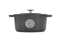 Cast Iron 4.25 Quart Dutch Oven with Thermometer A8384