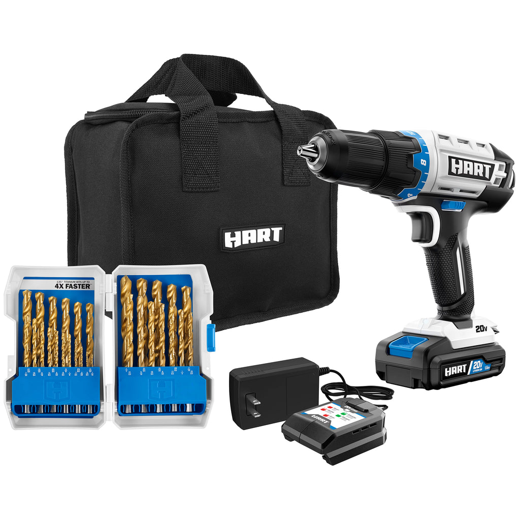 Cordless 1/2-inch Drill Kit with 29-Piece Accessory C998282