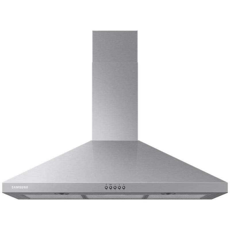 36 in. Stainless Steel Wall Mount Range Hood with LED Lighting J207011