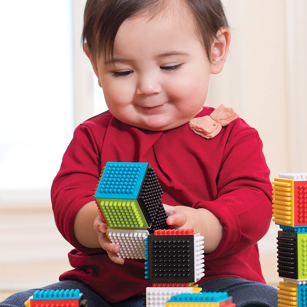 24-Piece Multicolor Sensory Blocks J9975