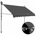 118.1" Anthracite Retractable Awning X87926