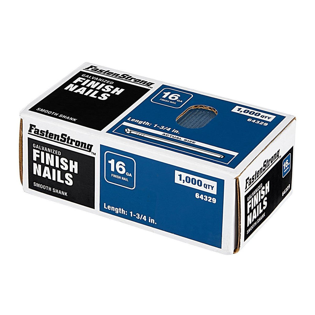 1-3/4 in. 16 GA Galvanized Finish Nails, 1000 Piece S745840