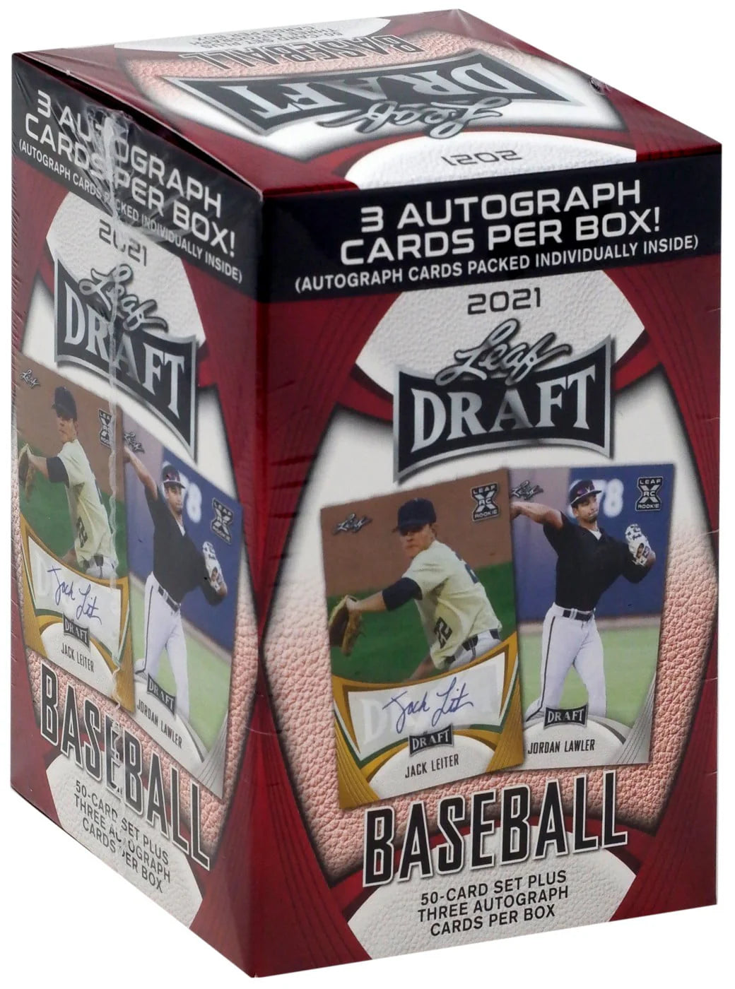 2021 Leaf Draft Baseball Trading Card Hobby Blaster Box O704