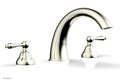 Satin Nickel Deckmount Tub Set D45553