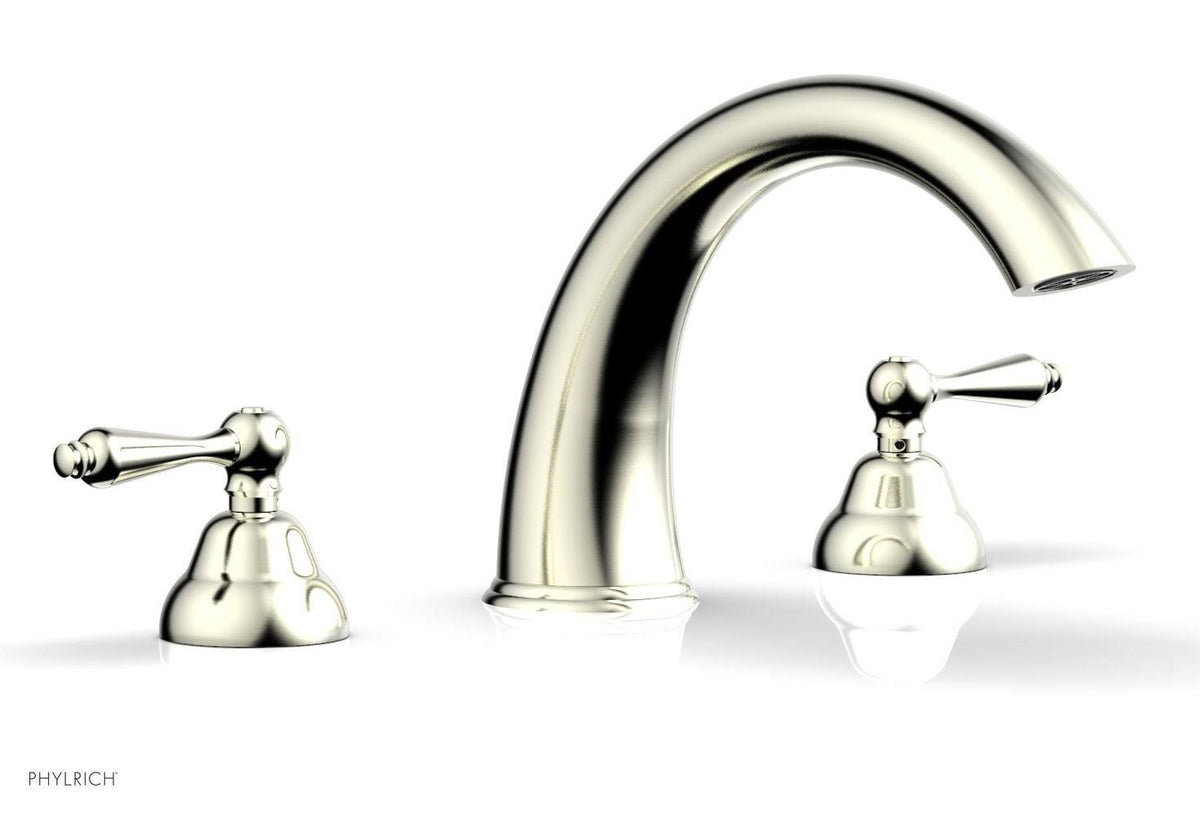 Satin Nickel Deckmount Tub Set D45553