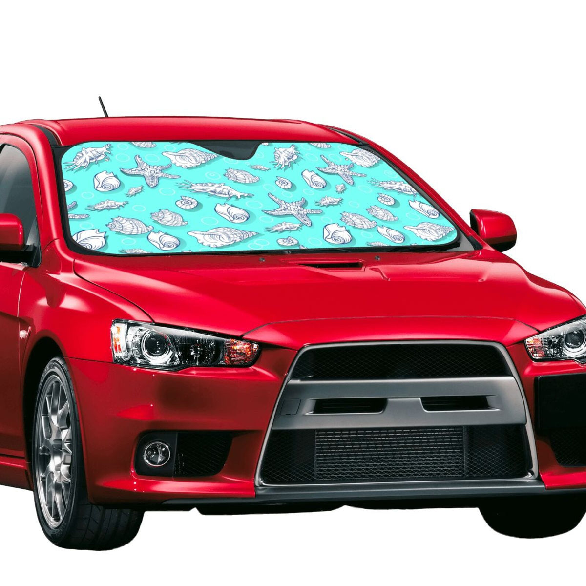 Small Foldable Car Windshield Sun Shade W19114