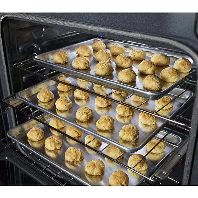 5.8 cu. ft. Gas Range with Self-Cleaning Oven in White P375