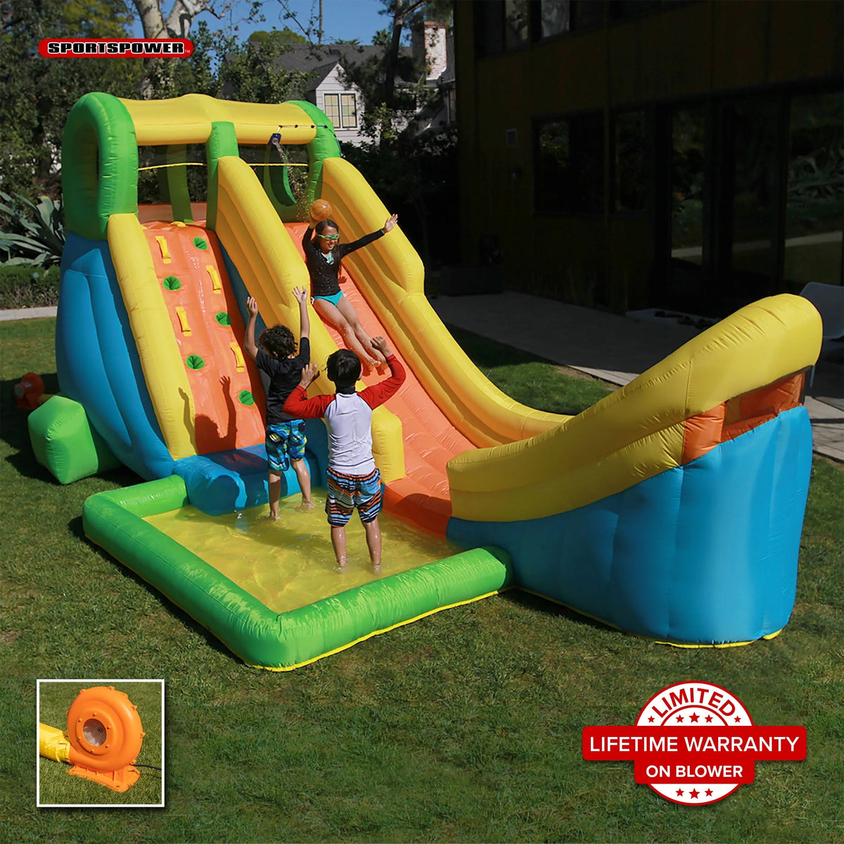 17' Inflatable Water Slide P866788