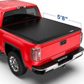 Roll-Up Soft Vinyl Truck Bed Tonneau Cover for 2004-2006 Chevrolet Silverado/GMC Sierra 1500 2500 3500 Fleetside 5.8 FT Bed 69 inch M5986