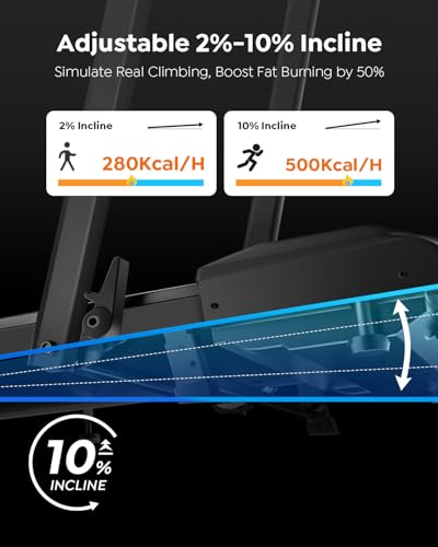2 in 1 Foldable Under Desk Treadmill with Incline G214256