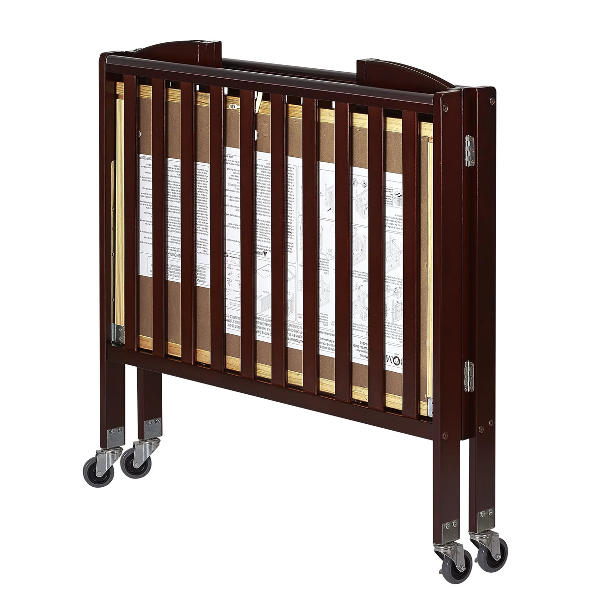 Espresso 3-in-1 Folding Portable Mini Crib L782318