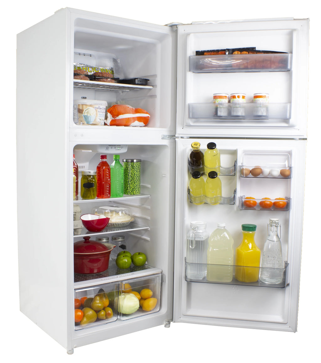 White 10.1 cu. ft. Apartment Size Refrigerator P568