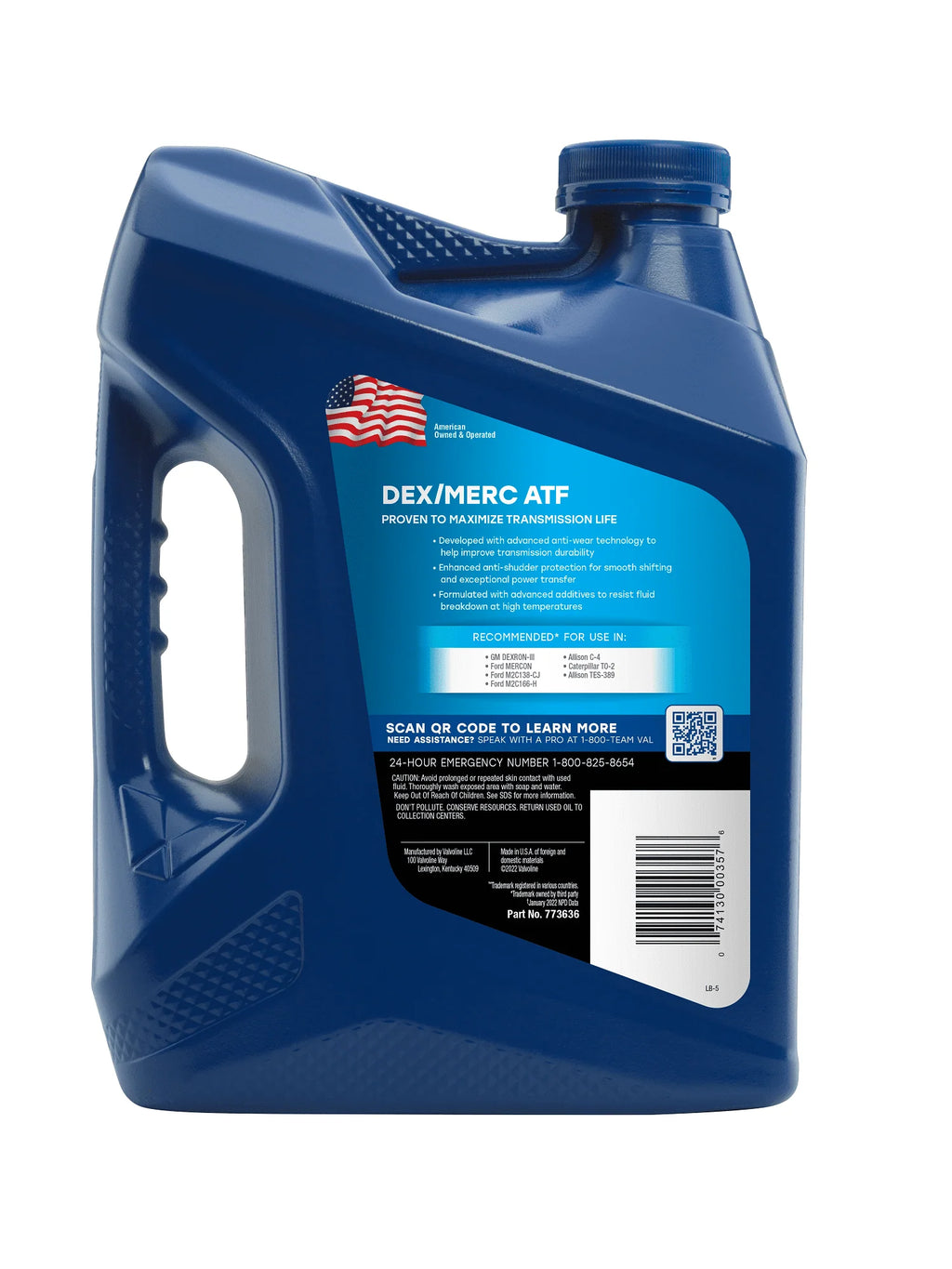 Dex/Merc Automatic Transmission Fluid 1 GA M40598