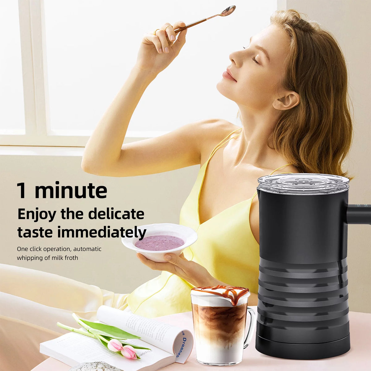 4-in-1 Electric Milk Frother Z72234