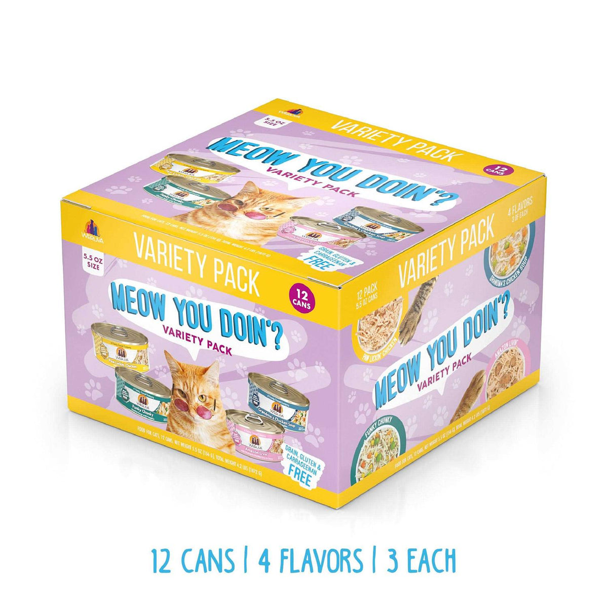 Variety Pack Canned Cat Food M90154