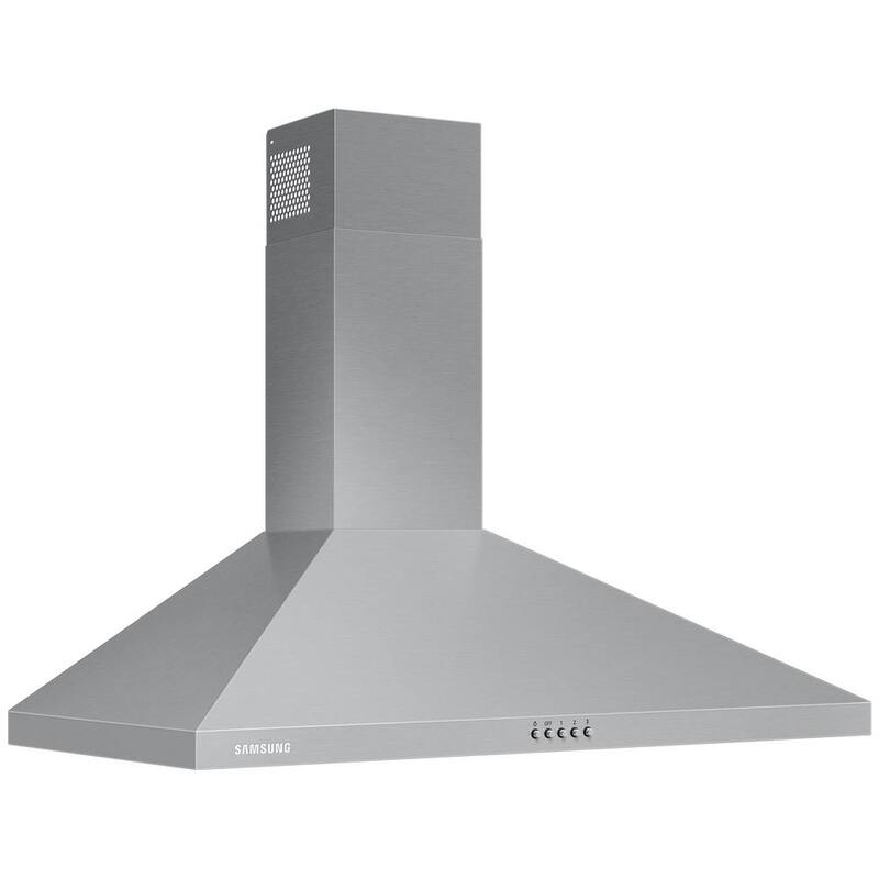 36 in. Stainless Steel Wall Mount Range Hood with LED Lighting J207011