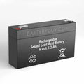 6V 1.2Ah replacement battery H872693