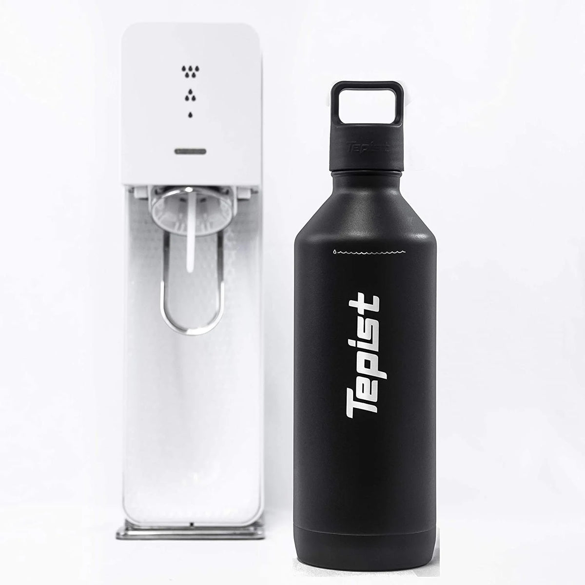 Black 30oz Stainless Steel Vacuum Sealed Water Bottle S180077
