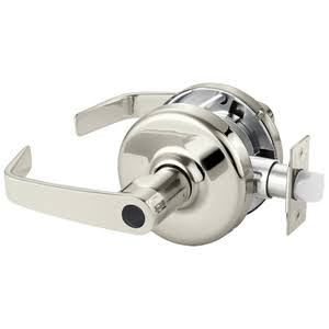 Cylindrical Lock Bright Nickel Plated Clear Coated Q870834