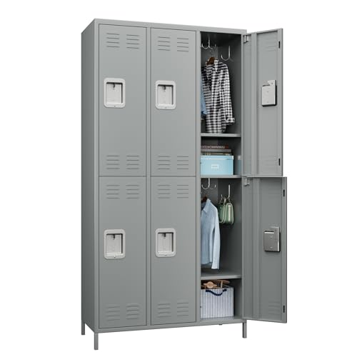 5 Door 72 inch Steel Storage Locker X792928