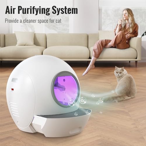 60L Automatic Self Cleaning Cat Litter Box T932