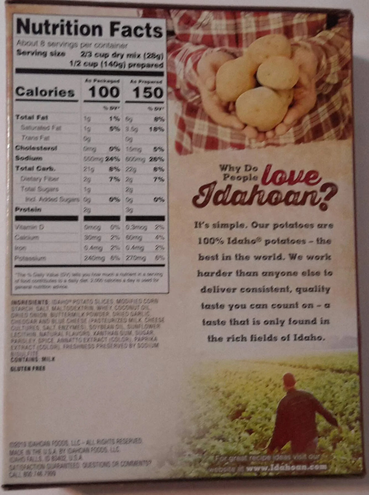 Au Gratin Casserole Family Size (Pack of 10) E1539