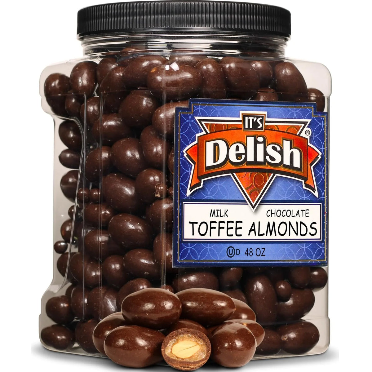 Milk Chocolate Toffee Coated Almonds 48 oz H88057