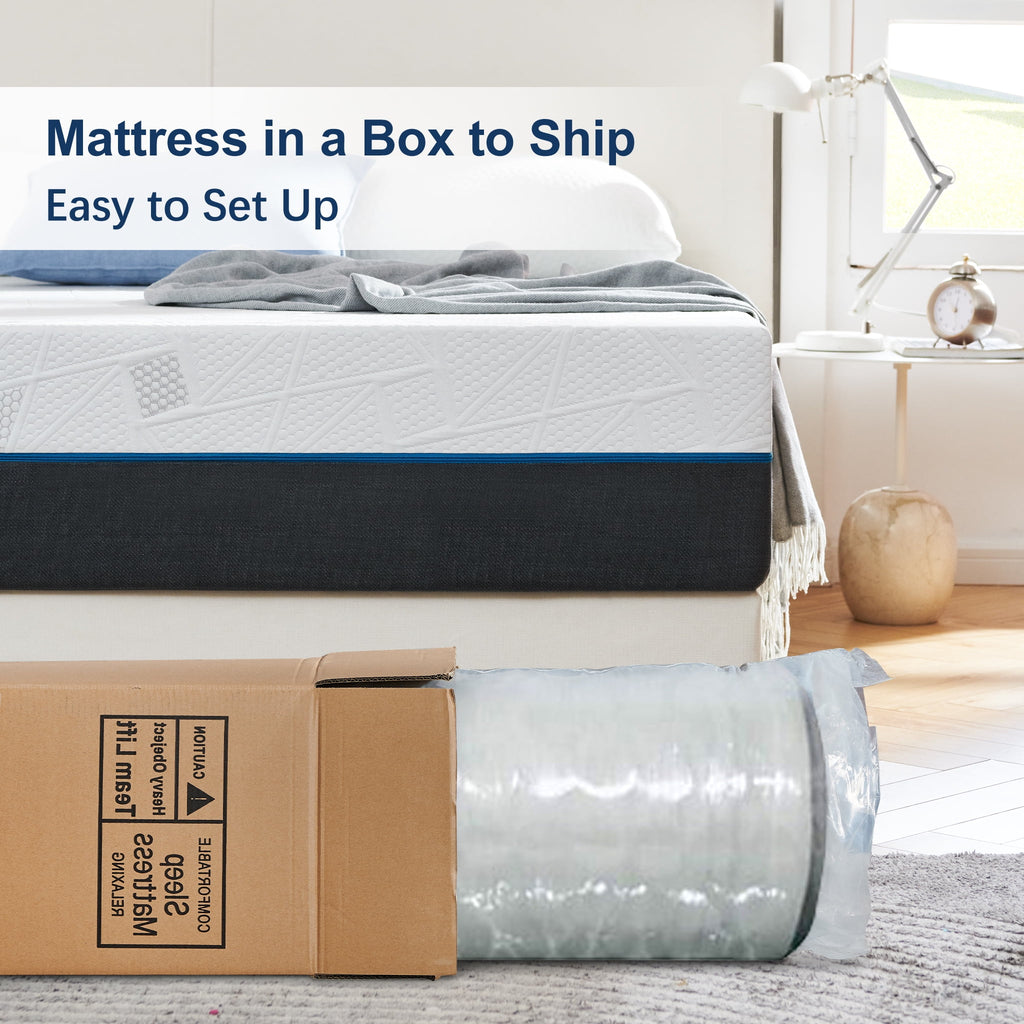 Queen Size 10" Memory Foam Mattress R62176