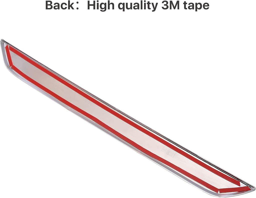 Chrome Rear Trunk Lid Molding Trim Pack of 2 I178