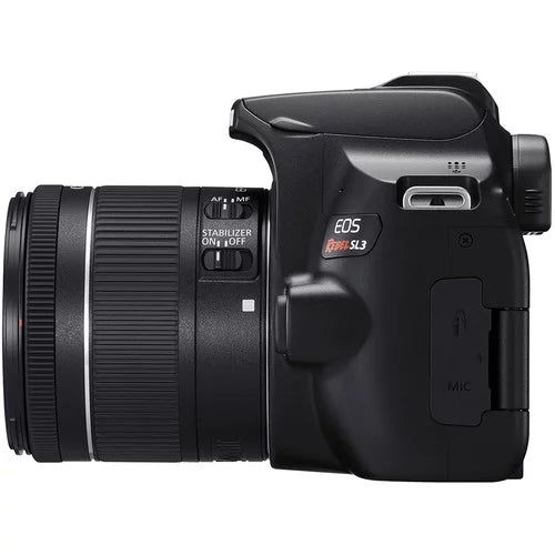 Black DSLR Camera with 18-55mm Lens W77510