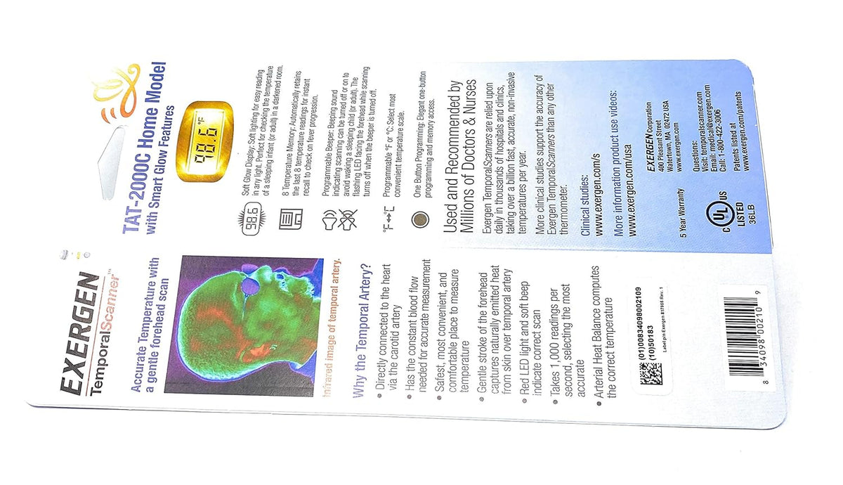 Temporal Artery Thermometer E104