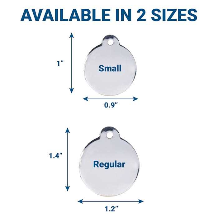 Stainless Steel Personalized Dog & Cat ID Tag F730
