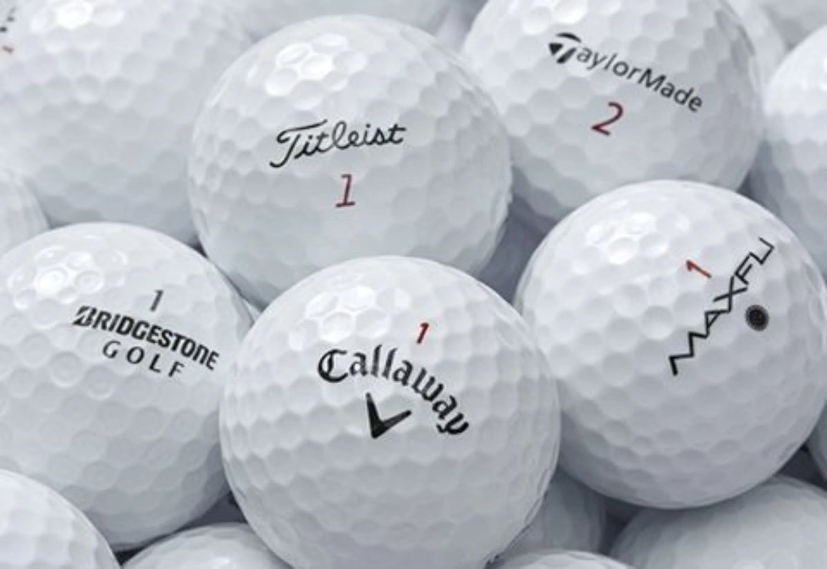 White 48 Pack Golf Balls K11037